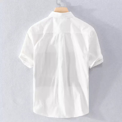 Importé - Chemise Homme Tendance À Manches Courtes 100% Coton