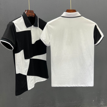 Importé - T-Shirt Polo Homme Demi-manches Décontracté