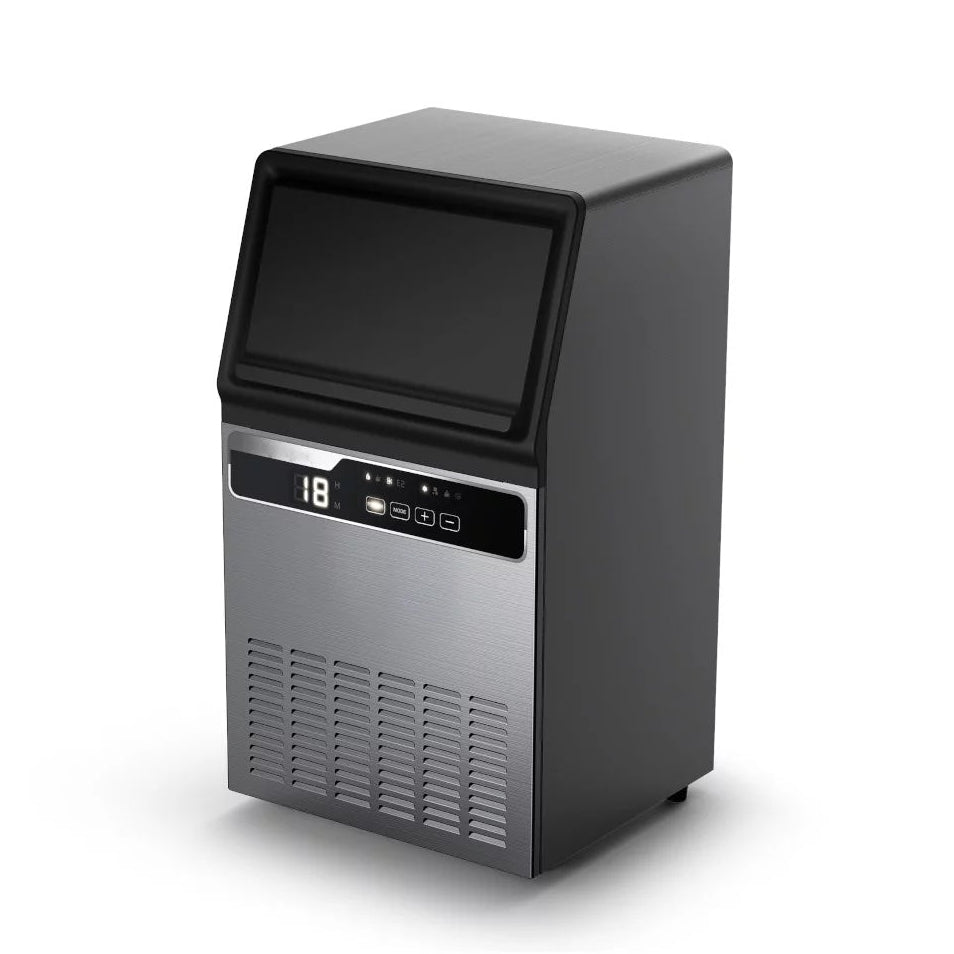 MACHINE A GLAÇONS NOIR-SILVER 45KG - IMC9000-CB