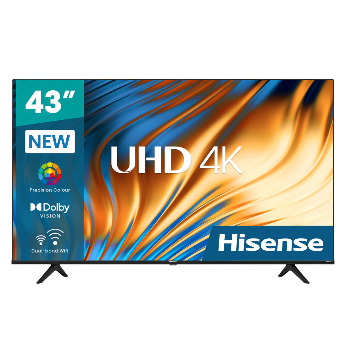 HISENSE TV DLED 43'' 4K- VIDAA SMART OS -H43A6H
