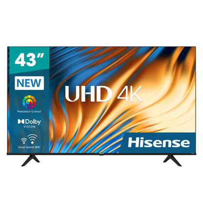 HISENSE TV DLED 43'' 4K- VIDAA SMART OS -H43A6H