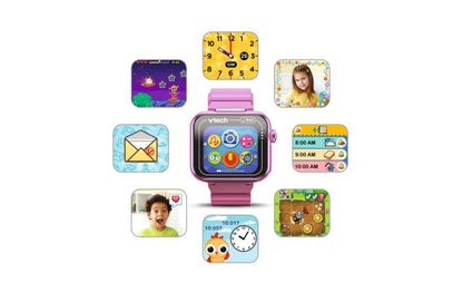 VTECH-KIDIZOOM SMARTWATCH MAX-2EN1-ROSE+5ANS