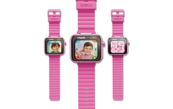 VTECH-KIDIZOOM SMARTWATCH MAX-2EN1-ROSE+5ANS