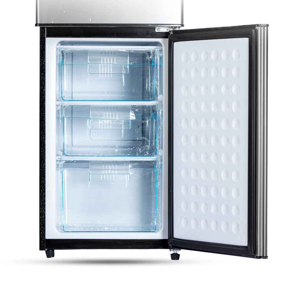 REFRIGERATEUR COMBINE 3 TIROIRS 203L- ECONOMIE D'ENERGIE - NASD2-203FL-DS