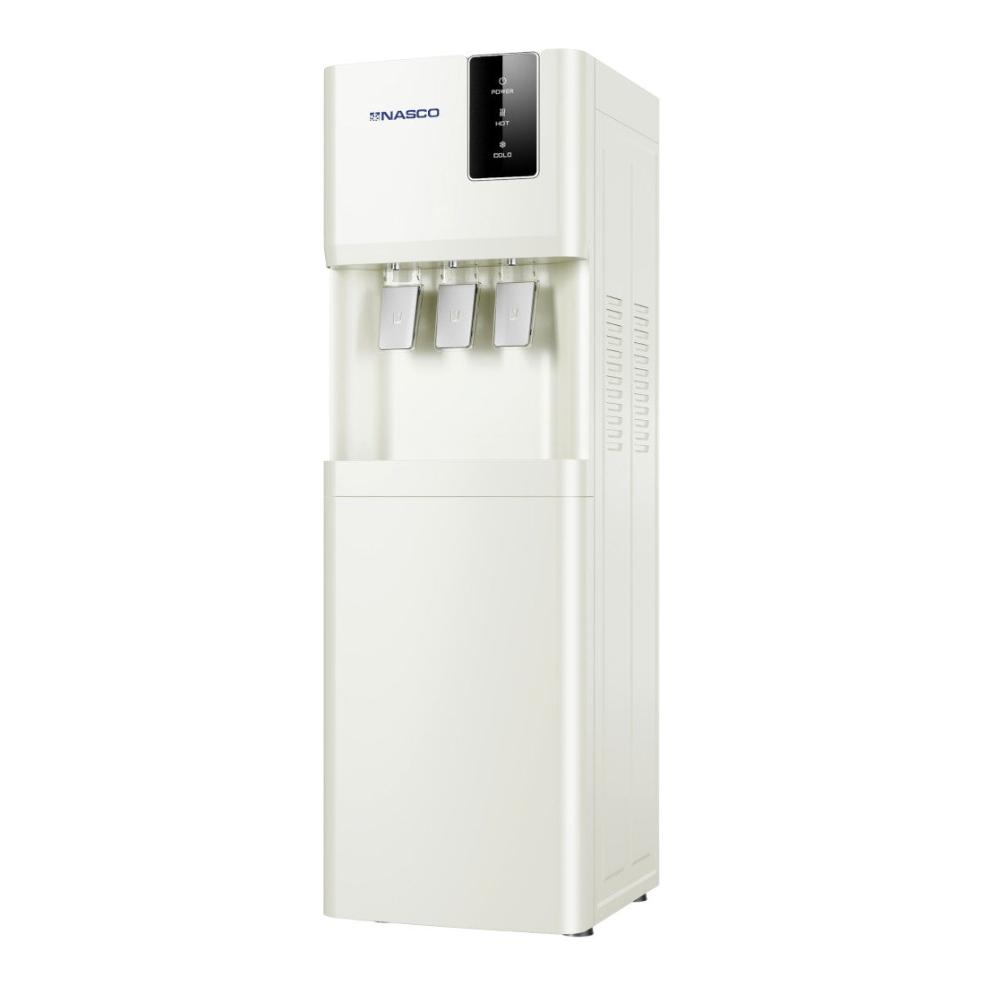 NASCO DISTRIBUTEUR D'EAU BLANC 3 ROBINETS- COMPRESSOR COOLING - KNAS-WD201-3V