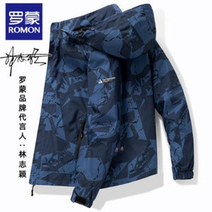 Importé - Jacket à Capuche Détachable Pour Homme Manches Longues