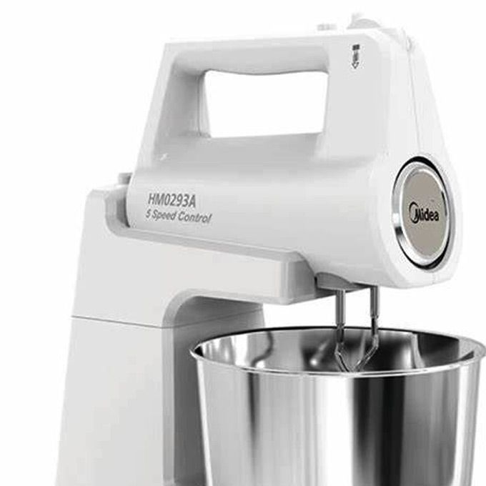 MIDEA BATTEUR ELECTRIQUE AVEC BOL - 5 VITESSES -  HM0293CEE-MP01S