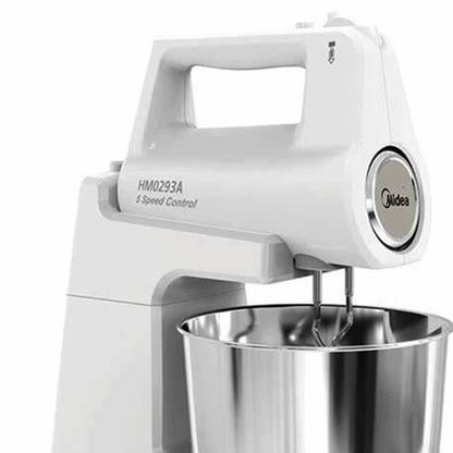 MIDEA BATTEUR ELECTRIQUE AVEC BOL - 5 VITESSES -  HM0293CEE-MP01S