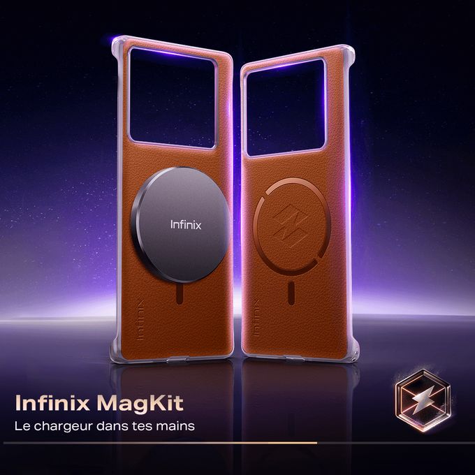 Infinix NOTE 40 Pro - 6.78" - 4G - 2xSIM - 256/8 Go - 108 Mpx - 12 Mois Garantie