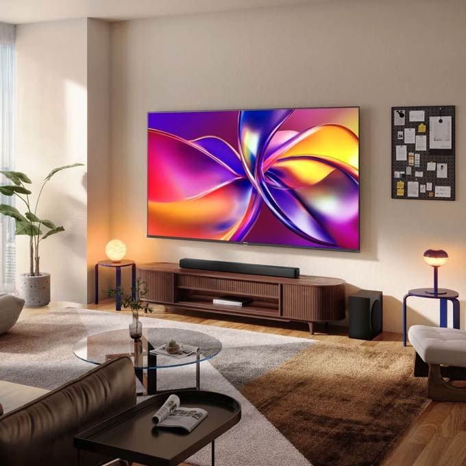 HISENSE TV 55'' QLED 4K UHD SMART VIDAA NETFLIX/YOUTUBE - 55Q6Q