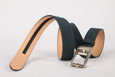 Importé - Ceinture Homme En Cuir de Daim Premium Boucle Automatique