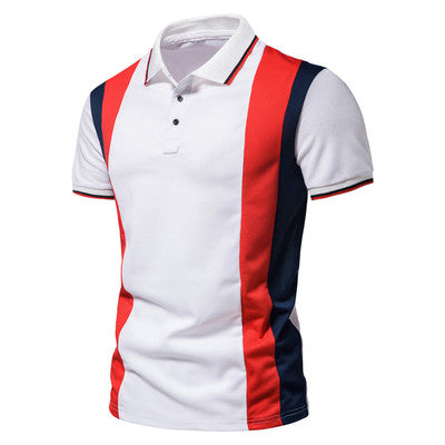 Importé - Polo Slim Fit Homme Décontracté Manche Courte