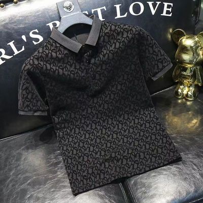Importé - T-shirt Polo Homme Décontracté Demi-Manche En Coton