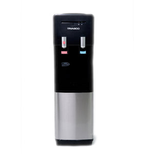 DISTRIBUTEUR D'EAU 2 ROBINETS NOIR-ARGENTE- NAS-WD-1115-B2