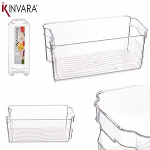 Plateau de Rangement-31,5×15,8×8,7cm-Transparent