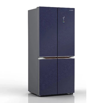 NASCO REFRIGERATEUR AMERICAIN QUATRE PORTES NOIR FAST COOLING - 500LT - SNASF2-64,4V1B