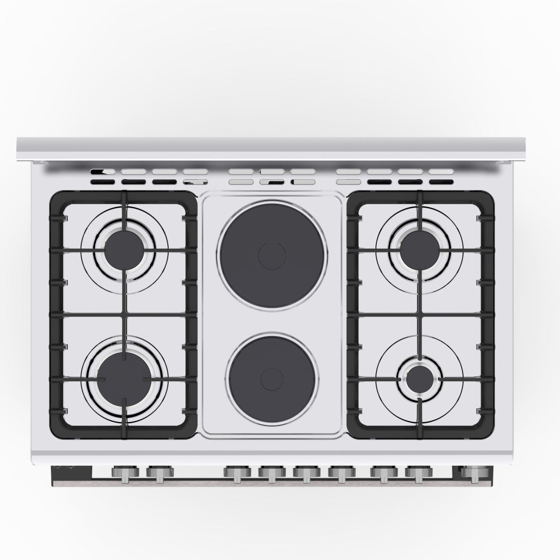 HISENSE GAZINIERE 4 FEUX ET 2 PLAQUES ELECTRIQUES - 90CM- HF942GEES
