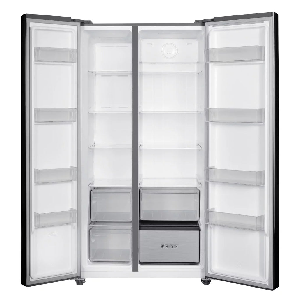 TCL REFRIGERATEUR AMERICAIN DEUX PORTES NOIR-MIROIR NO FROST 595L- P774SBBG