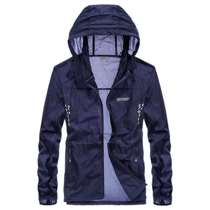 Importé - Chemise Pull Homme Protection Solaire A Capuche