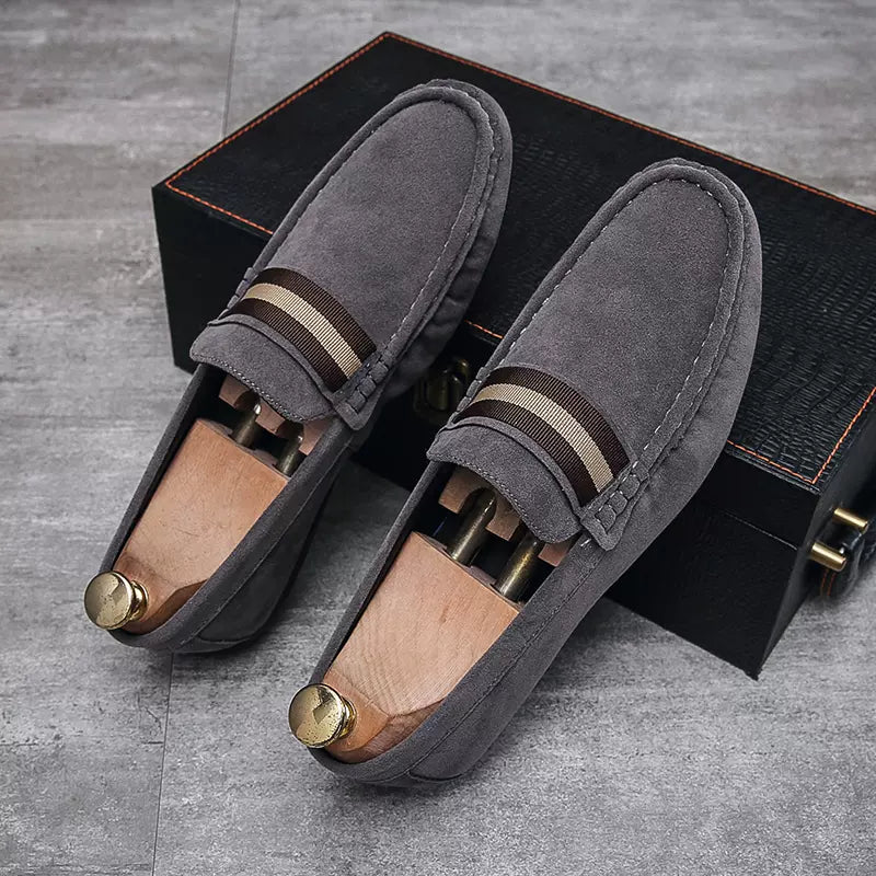 Importé - Chaussure Homme Décontractée Style Tod's en PU Nubuck