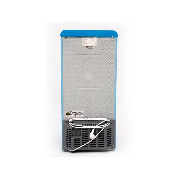 NASCO MINI REFRIGERATEUR RETRO BLEU DEUX PORTES - 110LT - NASF2-110RT