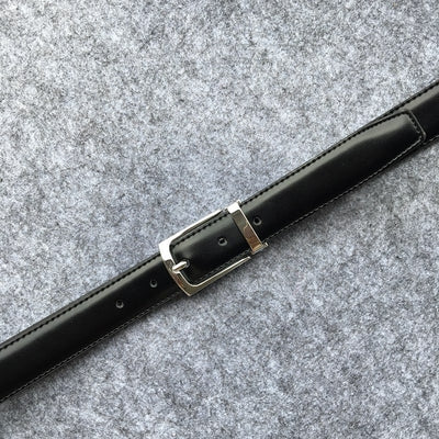 Importé - Ceinture Homme Slim Confortable En Cuir Premium
