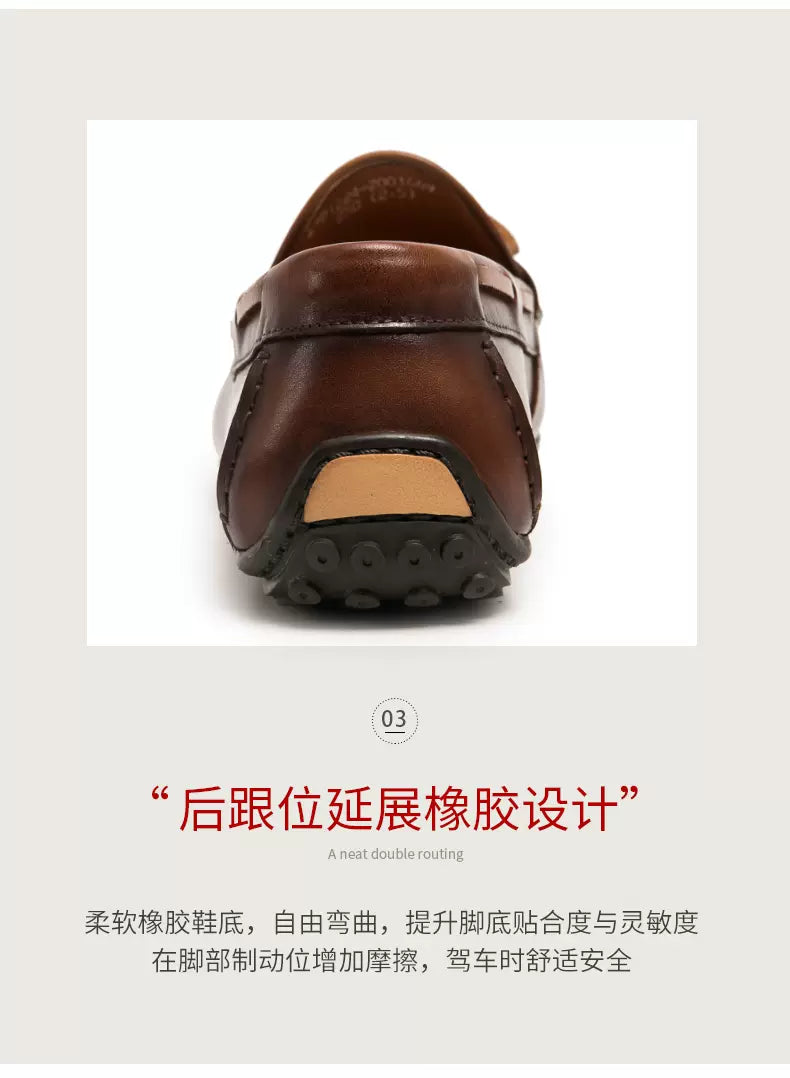 Importé - Chaussure Homme Tod's Style Britannique Tendance 100% Cuir