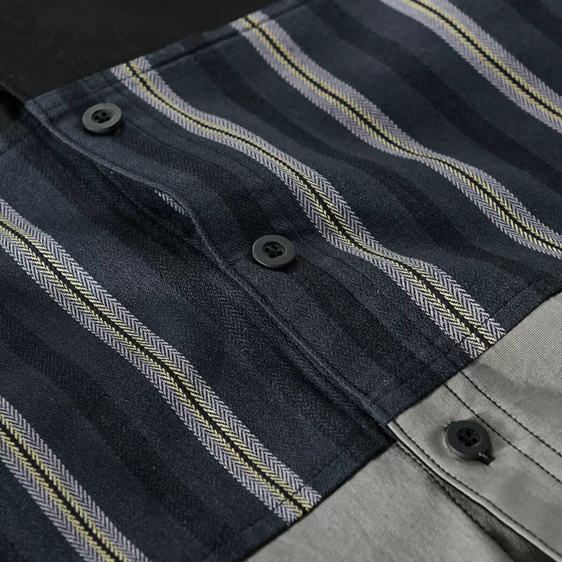 Importé - Chemise Homme Tendance À Manches Courtes 100% Coton