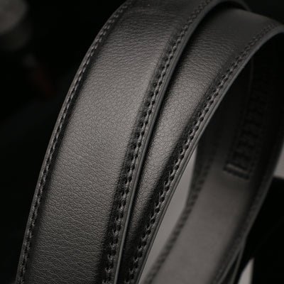 Importé - Ceinture Homme Confortable En Cuir Verni Premium