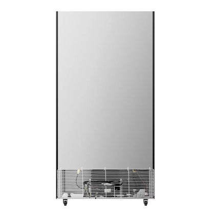 HISENSE REFROIDISSEUR VERTICAL DEUX PORTES 692 LT - VITRE-CONTOUR NOIR - FL-81WC