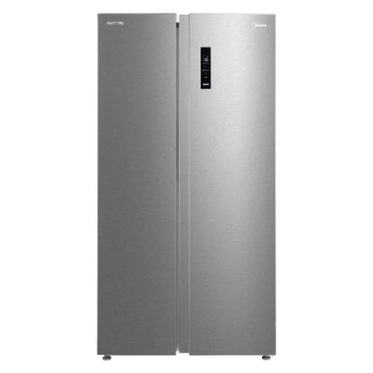 MIDEA REFRIGERATEUR AMERICAIN DEUX PORTES 555L SILVER - INVERTER QUATRO - MDRS710FGF50D