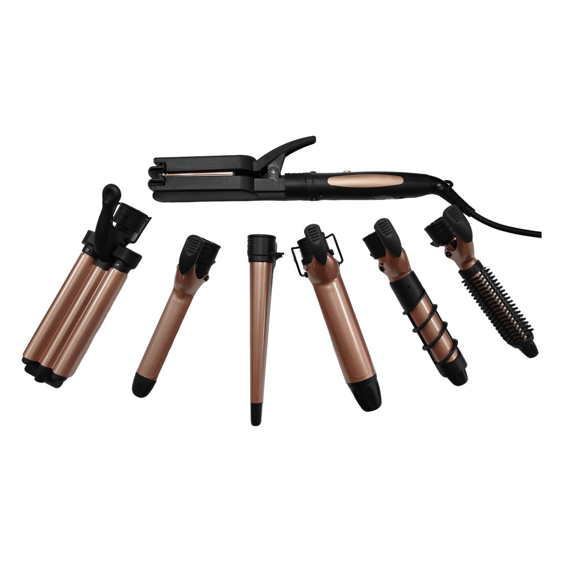 NASCO FER A LISSER KIT DE COIFFURE 7 EN 1 FER A LISSER - NA-6401
