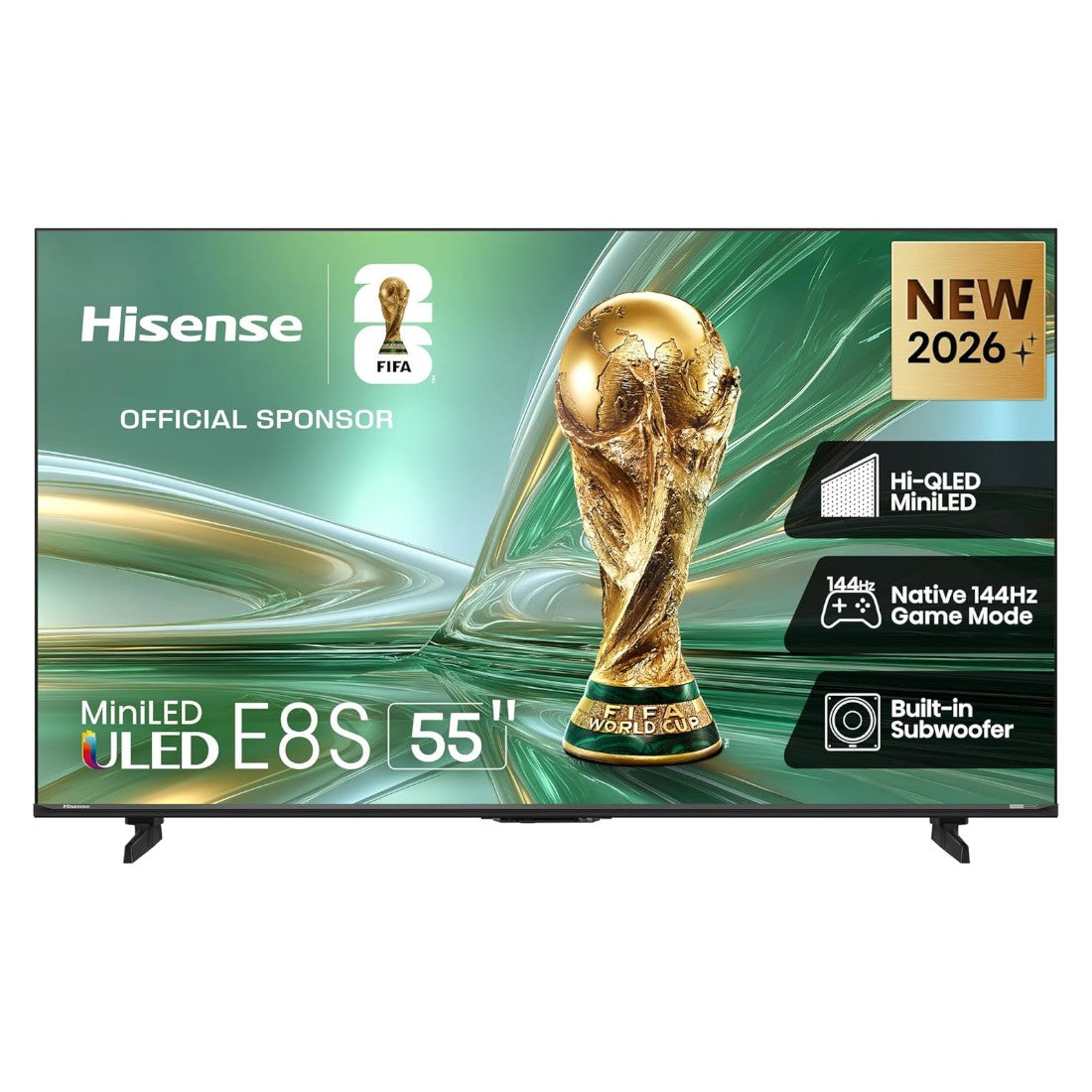 HISENSE TV CONNECTÉE 55'' VIDAA ULED HI-QLED MINI-LED 144Hz- 55E8S