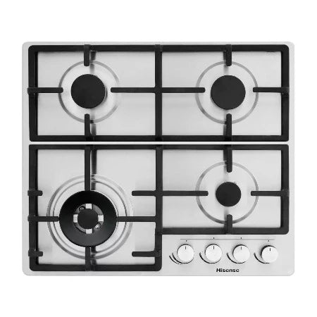 HISENSE PLAQUE DE CUISSON ENCASTRABLE A GAZ 4 FEUX - HHU60GAGR