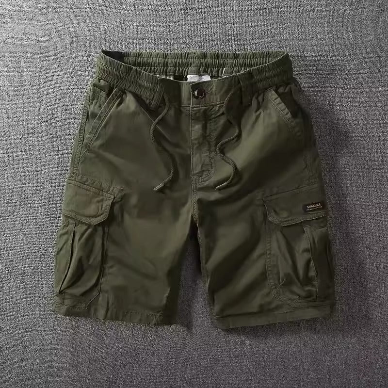 Importé - Short Culotte cargo Homme Décontracté Style Chasseur Coton