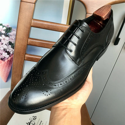 Importé - Chaussure Homme Oxford Style Britannique Haut Gamme En cuir