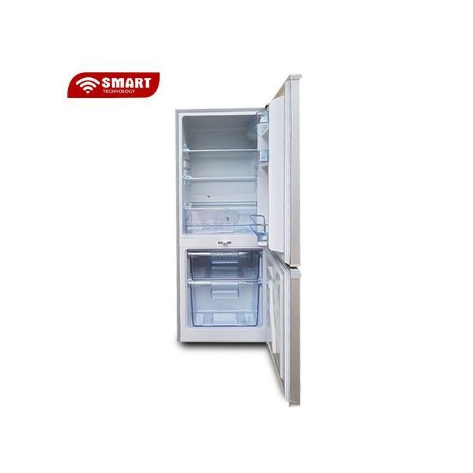 SMART TECHNOLOGY Réfrigérateur Combiné - STCB-185H - 136 L - Argent - 12 Mois Garantie