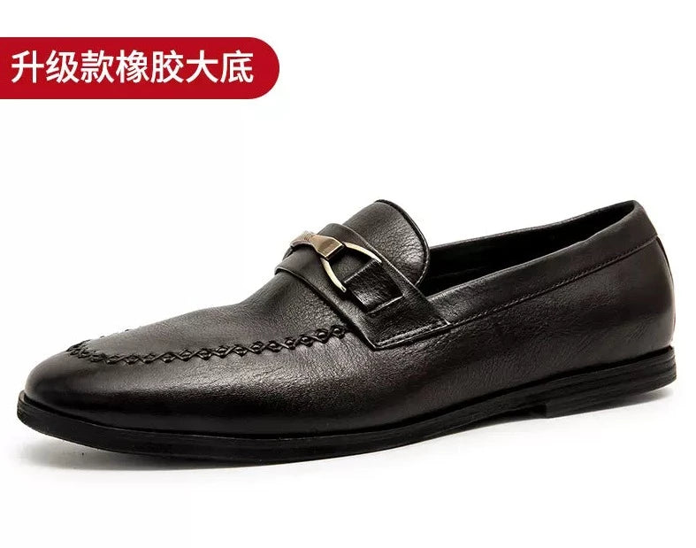 Importé - Chaussure Homme décontractées Moccasin Style Britannique En Cuir