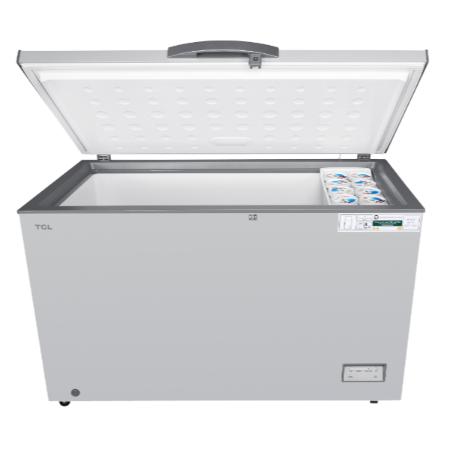 TCL CONGELATEUR HORIZONTAL - 380LT - 1 PANIER INTERNE - GRIS - F494CFSL