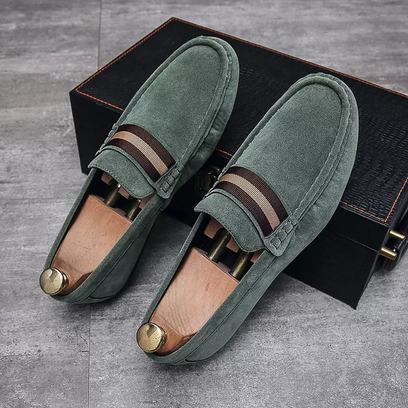 Importé - Chaussure Homme Décontractée Style Tod's en PU Nubuck