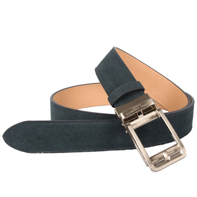 Importé - Ceinture Homme En Cuir de Daim Premium Boucle Automatique