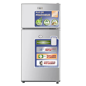 NASCO MINI RÉFRIGÉRATEUR 74 LITRES – SILVER – KNASF2-104