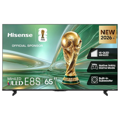 HISENSE CONNECTÉE 65'' VIDAA ULED HI-QLED MINI-LED 144Hz - 65E8S
