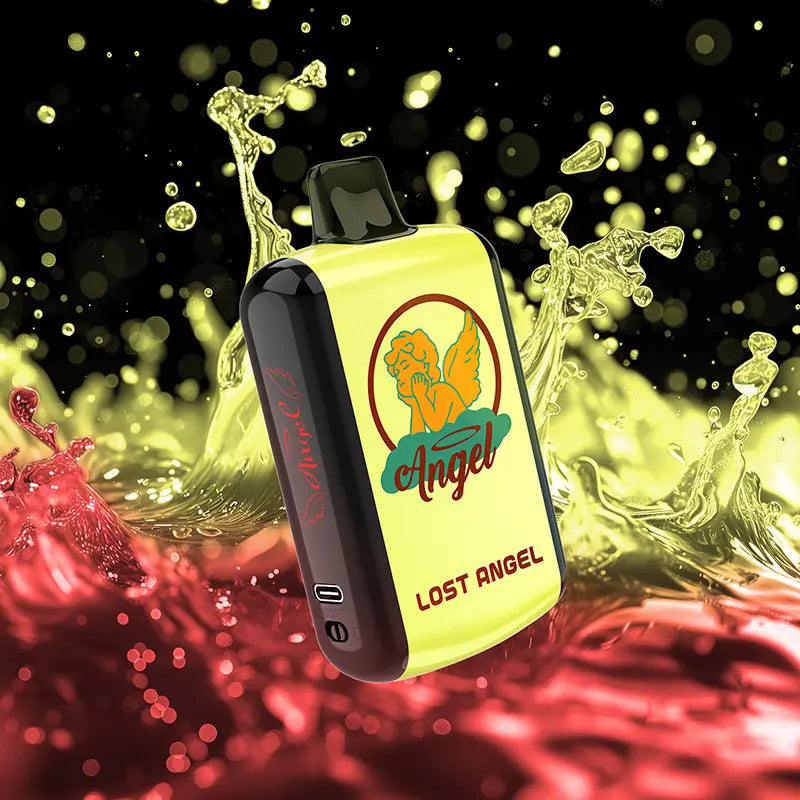 LostAngel ProMax Strawberry Banana 20.000 Puffs Double Affichages LED