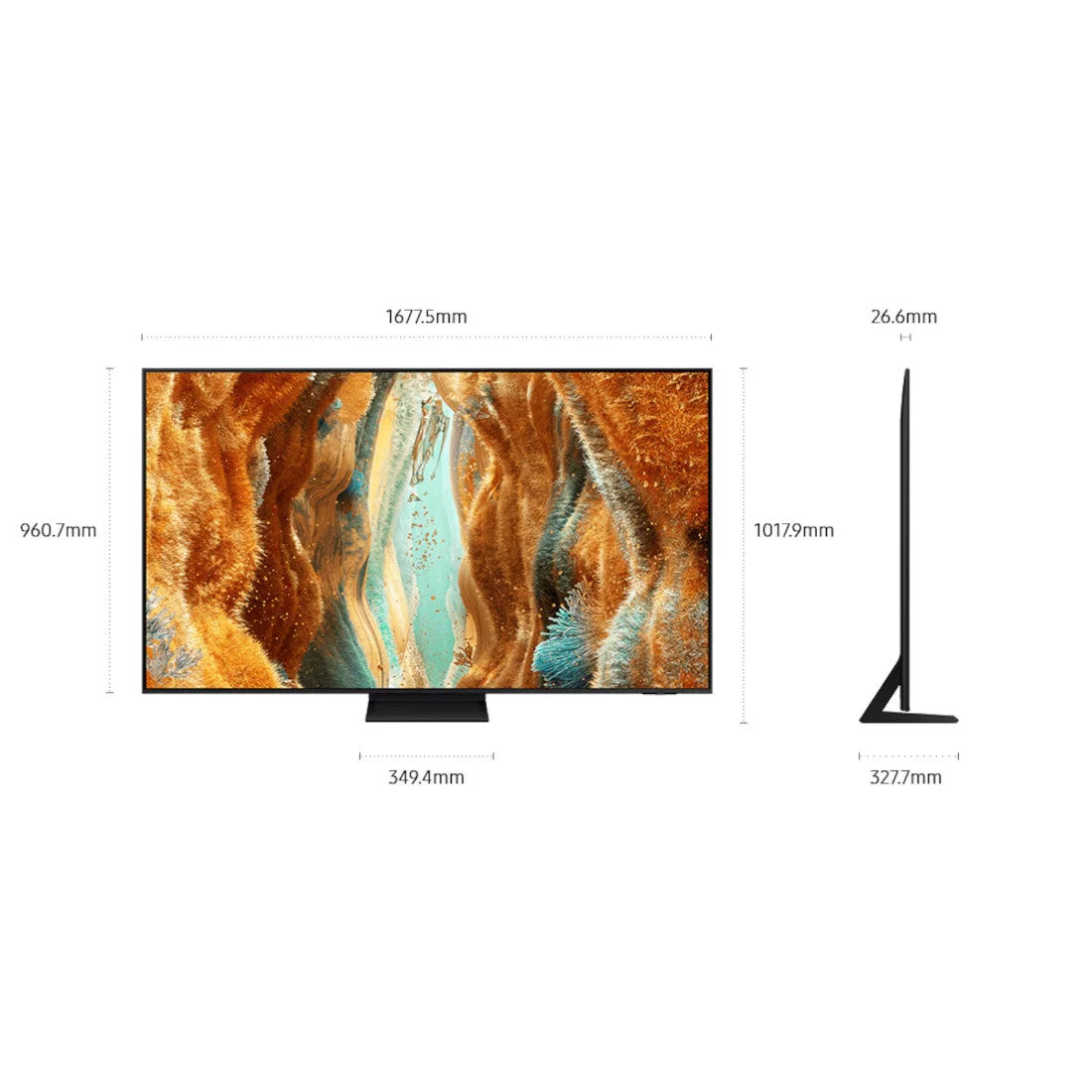 SAMSUNG TV 85'' INTELLIGENTE NEO QLED 4K UHD - QA85QN70FAUXLY