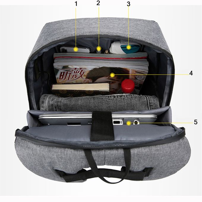 Sac à Dos de Chargement Extérieur avec Port USB