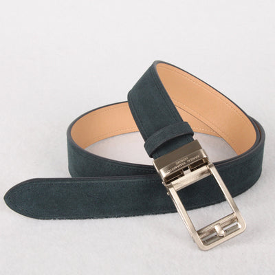 Importé - Ceinture Homme En Cuir de Daim Premium Boucle Automatique