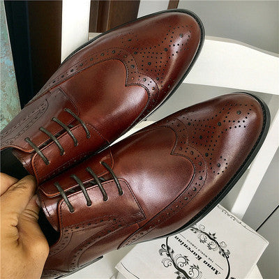 Importé - Chaussure Homme Oxford Style Britannique Haut Gamme En cuir