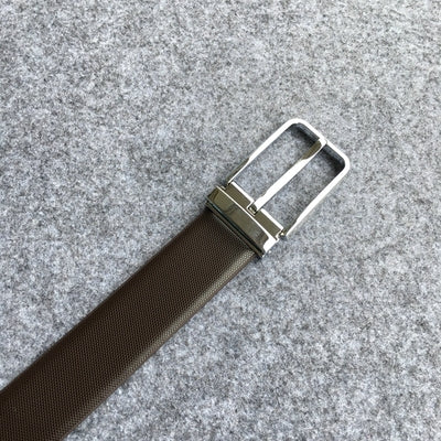 Importé - Ceinture Homme  Confortable Double Couches En Cuir Premium