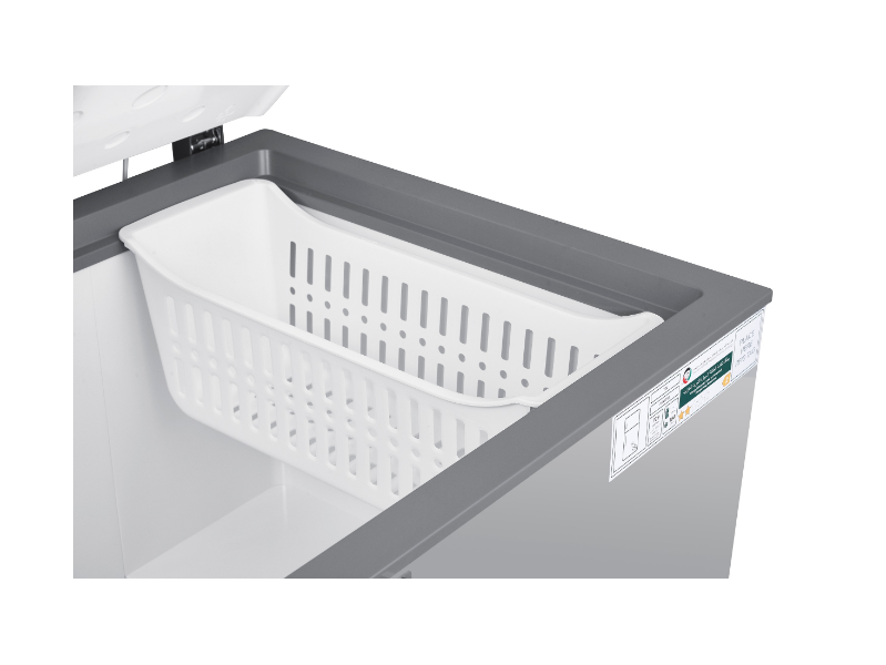 TCL CONGELATEUR HORIZONTAL - 380LT - 1 PANIER INTERNE - GRIS - F494CFSL